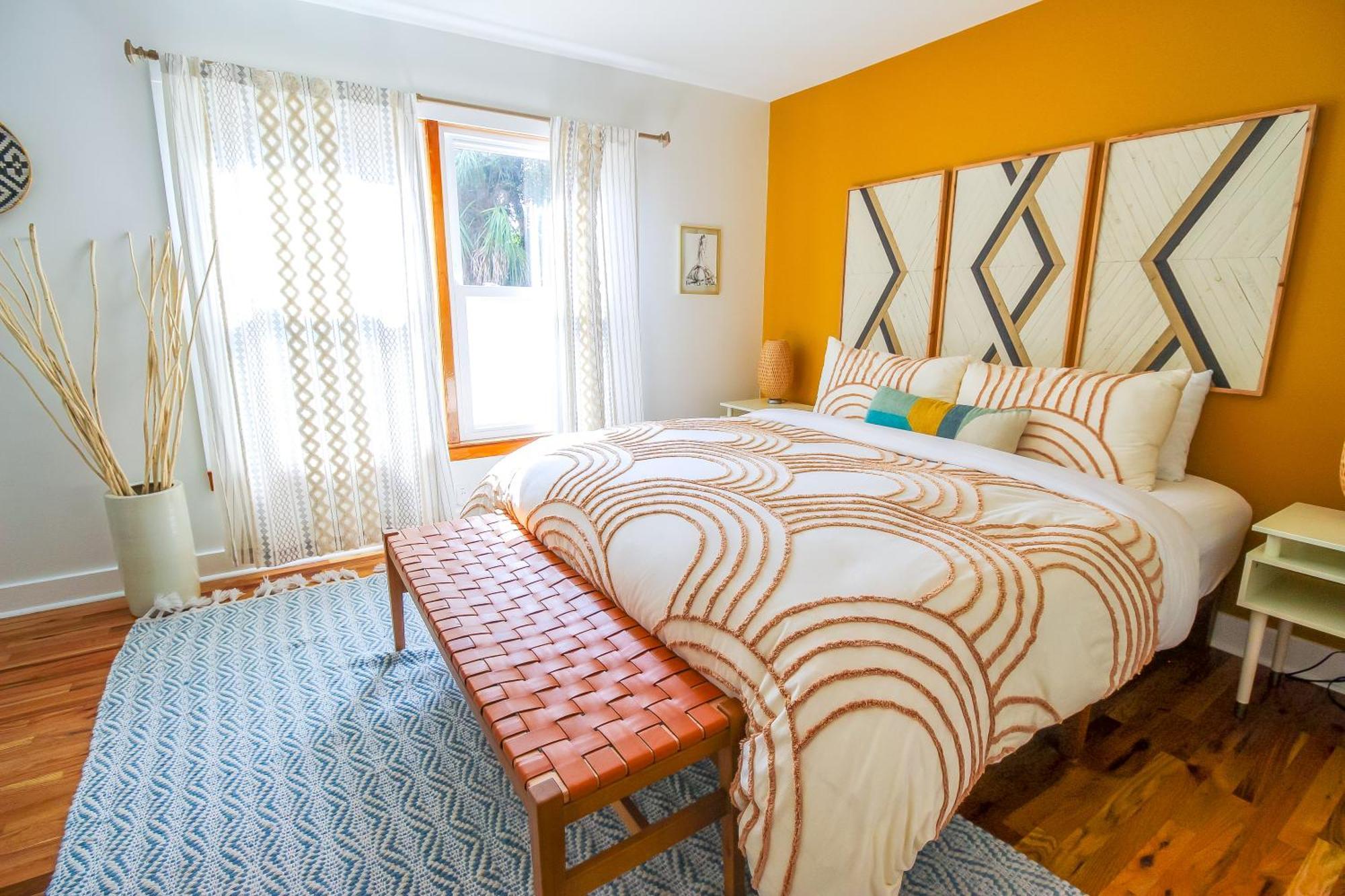 Luxurious Bohemian Bungalow In Lincolnville - Mins From Downtown! St. Augustine Luaran gambar
