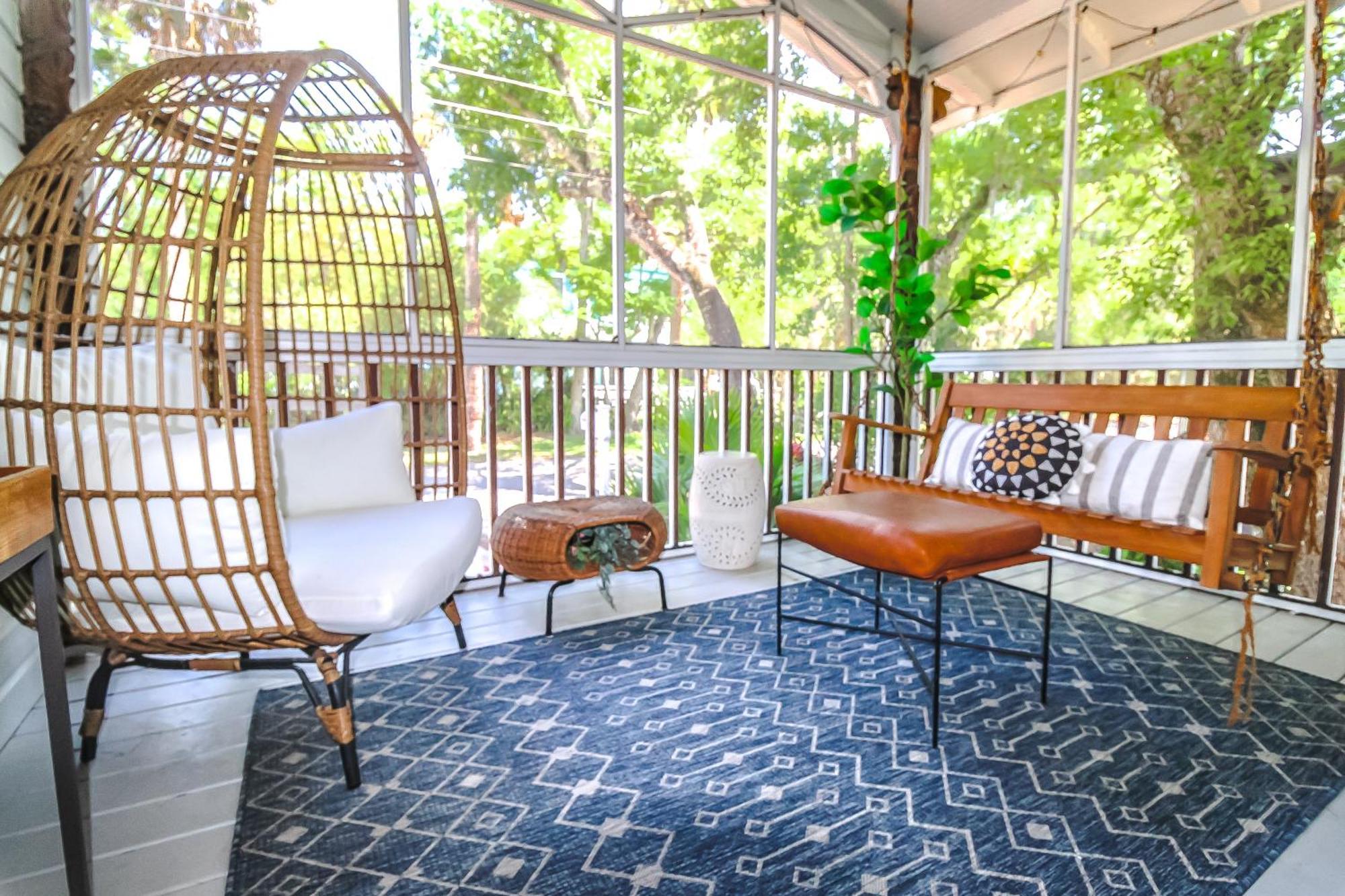 Luxurious Bohemian Bungalow In Lincolnville - Mins From Downtown! St. Augustine Luaran gambar