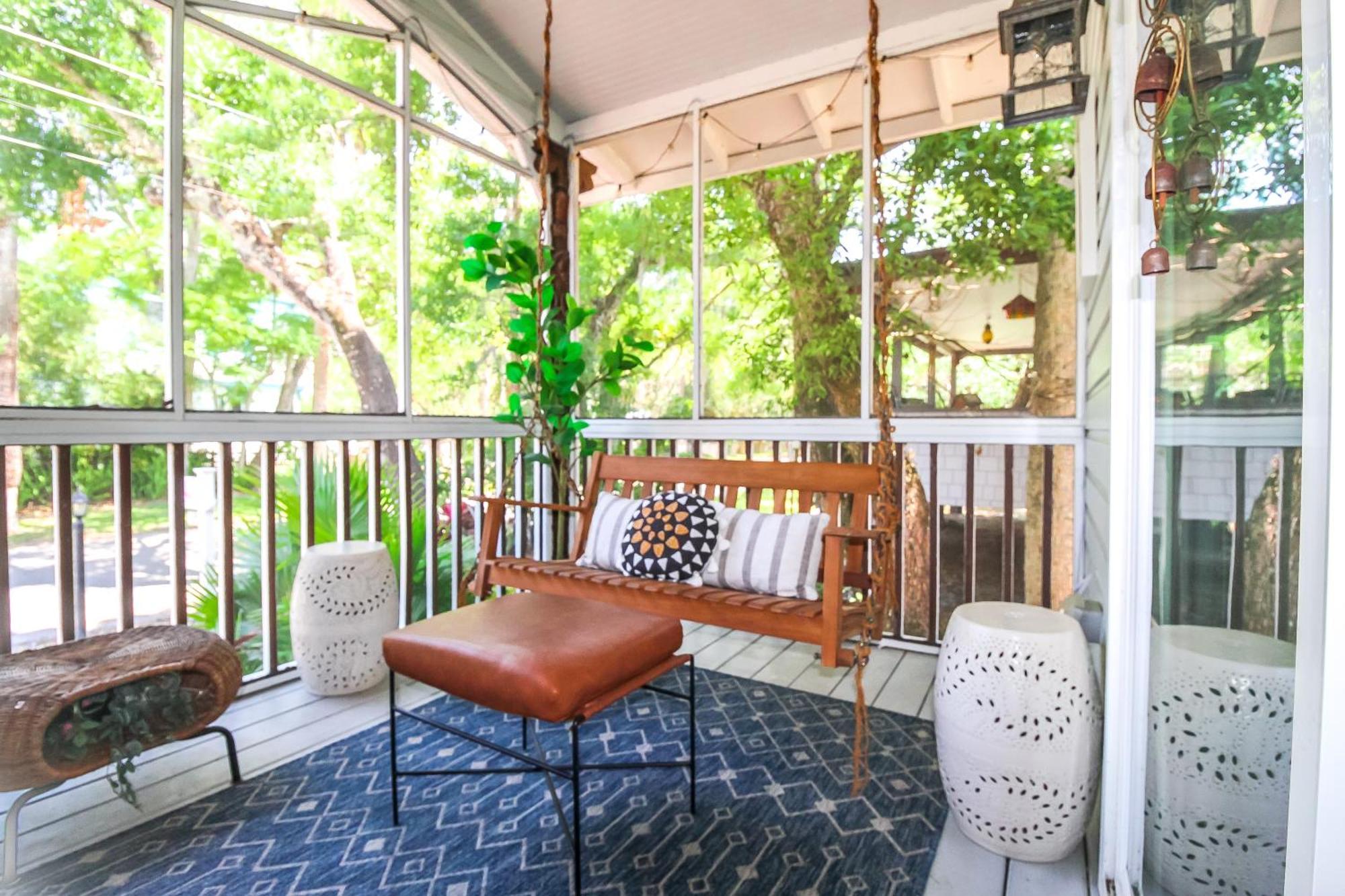 Luxurious Bohemian Bungalow In Lincolnville - Mins From Downtown! St. Augustine Luaran gambar